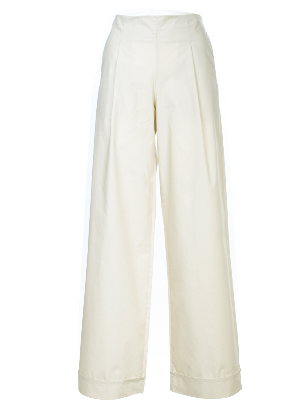PANTALONE PALAZZO, 2TG - BEIGE